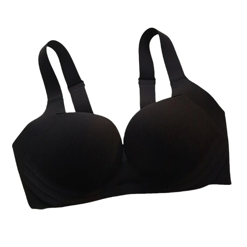 Push-Up Bra Women Adjustable Straps No Show Underwear Comfort Lift-Up Non-wired Bras Anti-spill Plus Size Lingerie M-3XL