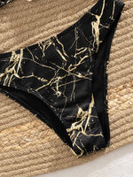 Seashell Bandeau Bikini 2025 Sexy Women Swimsuits Female Swimwear Thong Bikini Set Brazilian Biquini Swimming Suit Beachwear