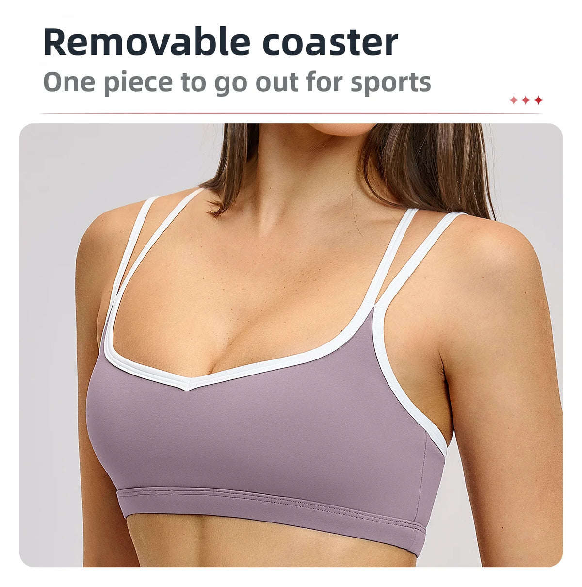 Sexy Back Sports Bra Top Women's Push-Up Yoga Underwear Fitness Top Running Workout Yoga Top Soft Beauty Back Bras Gym Underwear