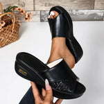 Sandals Womens Sale Fashion Shoes Women'S Sandals Casual Toe Summer Platform Solid Ladies Wedge Women'S