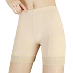 Women Safety Pants Seamless Lace Anti-exposure High Waist Quick Dry Mini Skirt Inner Shorts Yoga Shorts Underpants