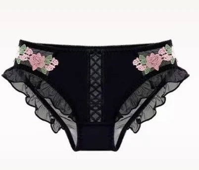 MOYISU London Anime Bralette - Delicate Wireless Bra for Set Teens, Japanese Summer Underwear Small Bust Close-Fit Subtle Allure
