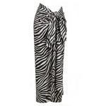 New Zebra Leopard Printed Swimsuit With Cover Up Women Swimwear Sexy Swim Suit Bikinis Female Bodysuit Bathing suit Beachwear