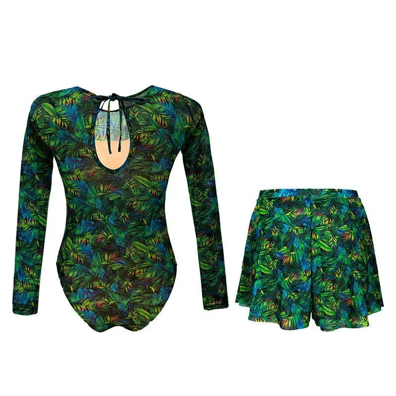 New Long Sleeve One Piece Swimsuit 2026 Sexy Swimwear Women Surf Swim Suit Push Up Bathing Suit Beachwear Monokini Bath Suits