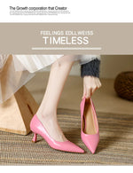 Patent Leather Fashion High Heels 2026Pointed Toe Pumps Elegant Woman Heeled Shoes Shallow Mouth Candy Colored Sexy Single Shoes