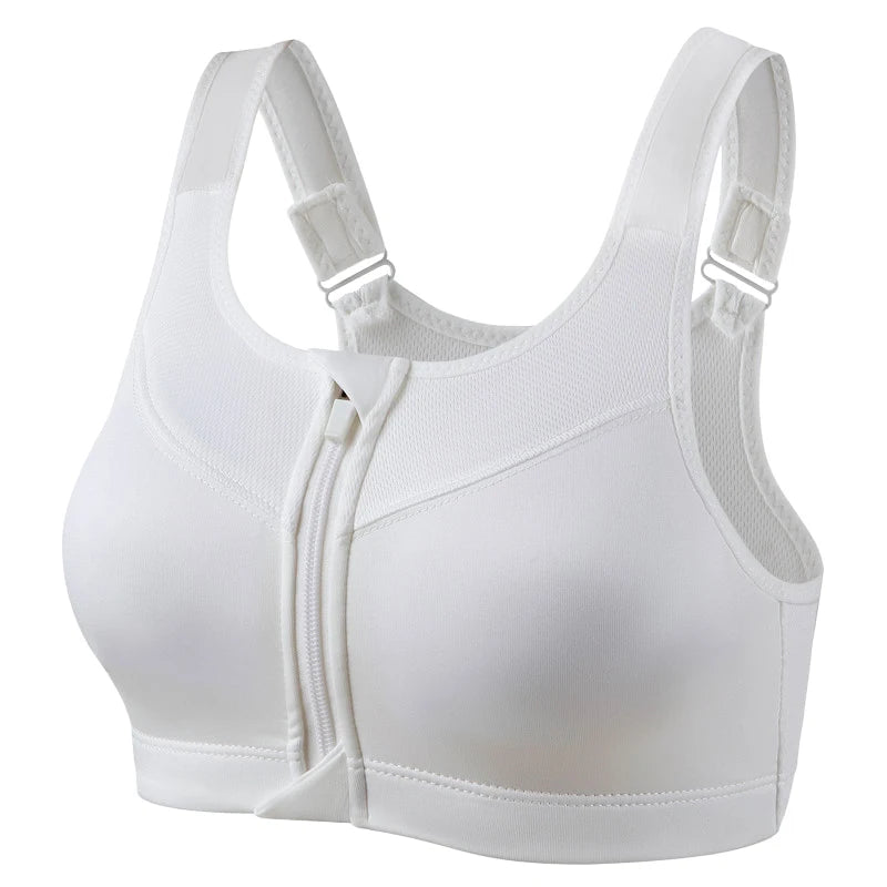 CZGUKES-2XL Popular Sports Top Yoga Bra Women's Shockproof Sports Shirt Sports Bra Front Zipper Women's Push Up Bra Sportswear