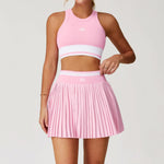 2026 Women's Fashion Sports Set Quick drying High waist Yoga Set Suitable for Running, Fitness, Yoga, Anti glare Design