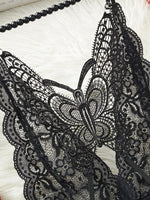 Floral Lace Coverall For Women Bodysuit Homewear Modest Nightdress Comfortable Lingerie