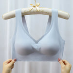 M-7XL Seamless Sport Bra Push Up Bra for Women Wireless Comfort Underwear Sport Brassiere Femme Plus Size Bralette Sexy Lingerie
