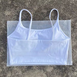 Sexy Solid Color Women's Tight Athletic Spaghetti Strap Gym Underwear Comprehensive Training Training Sports Bra Soft Yoga Top