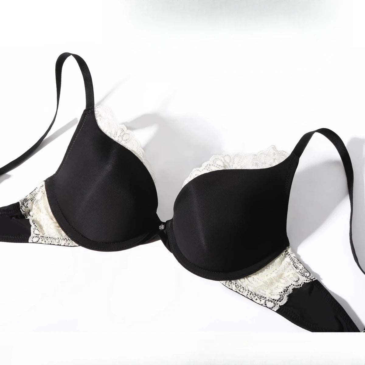 Hot Sales Women Bra Set Push Up Padded Small Chest Underwire Lace Bralette Sexy Lingerie 30 32 34 36 38 A B Dropshipping
