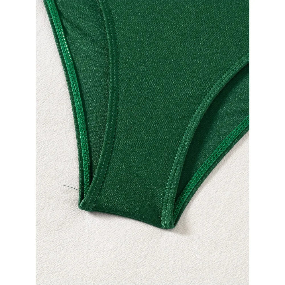 Sexy Bikini 2025 Woman Swimsuit Two Pieces Swimwear Female High Waisted Bikinis Set Swimming for Bathing Suits Brazilian Biquini