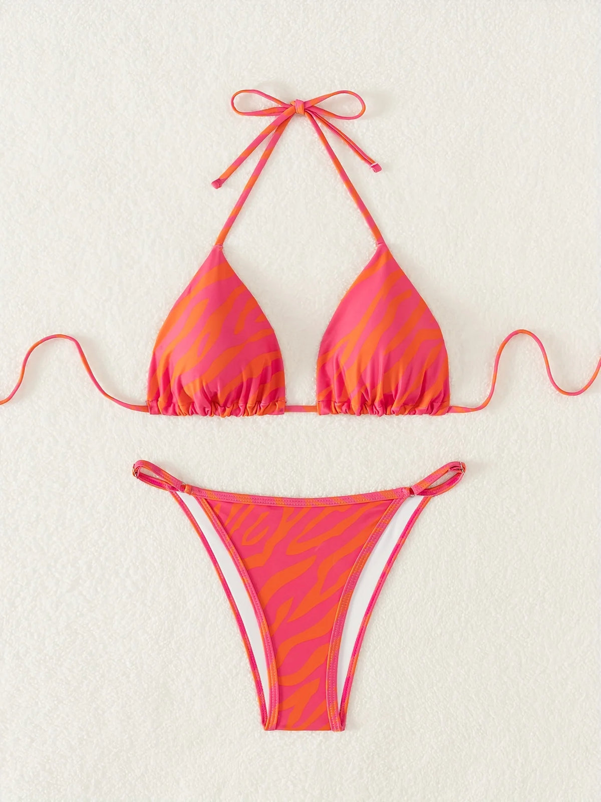 ZTVitality Print Women Swimsuit Sexy Bikini 2022 New Arrival Biquini Padded Bra Low Waist Beach Swimwear Brazilian Bathing Suit