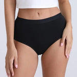 6Pcs/Set Women Cotton Panties High Rise Briefs Female Breathable Underpants Sexy Lingerie Tummy Control Underwear M-XXXL