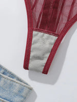 New Fashion Red lace set pretty Underwire setParty is eye-catching lingerie Set stripe solid color Women set MR2864