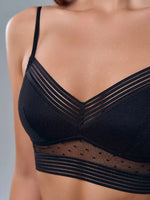 Sexy lace U-shaped backless lingerie for women without steel rings beautiful back bra ultra-thin invisible bra cross-border b