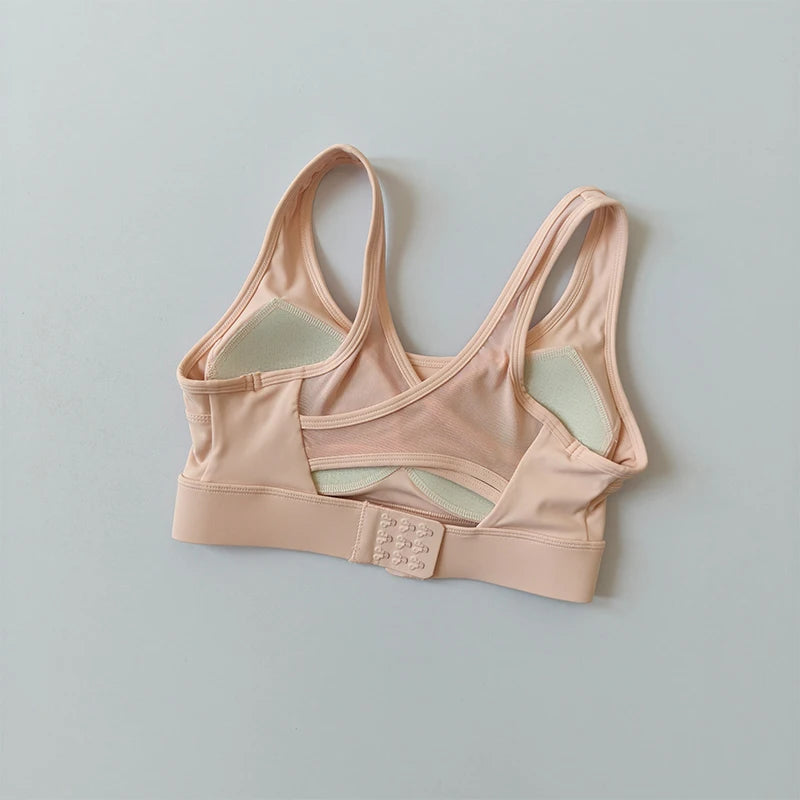 Women's High Impact Sports Bra, Racerback Workout Tank Top for Running, Yoga & Casual Streetwear