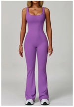 Women Sexy Back V Jumpsuit Gym Set Training Yoga Suit Sportswear Sports Jumpsuit Fitness Rompers Stretch Workout Bodysuits 8260