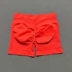 HISTELLO Impact Shorts 4.5" Women Fitness Sports Biker Shorts Low Waist Gym Short Workout Scrunch Butt Yoga Seamless Leggings
