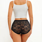 2Pcs/Set Women Sexy Panties Hollow Out Lace Floral Ladies Briefs Low Waist Solid Comfortable Hot Sale Female Underpants S-XXL