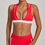 Women's Nude Yoga Bra Slim Fit Beautiful Back Sports Top Fitness Running Casual Tight-fitting Top