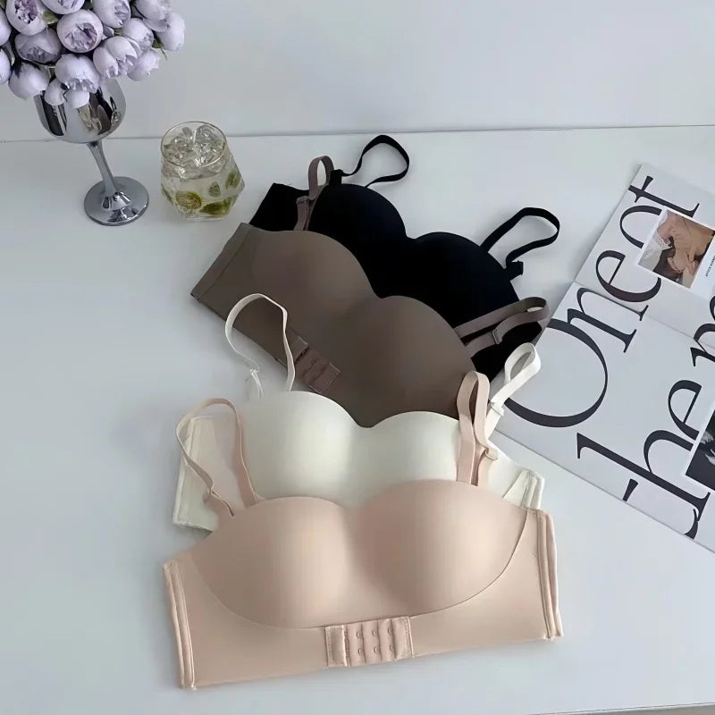 Seamless Bras For Women Push Up Bra Invisible Padded Strapless Brassiere Non-wire Comfort Underwear Female Sexy Lingerie
