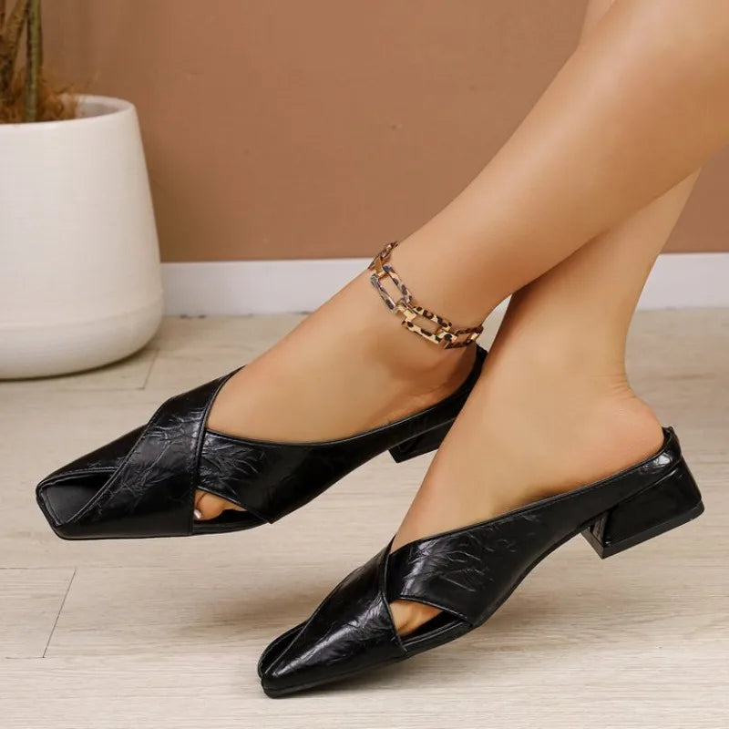 Women's Slippers Summer Super Popular Shoes Women's 2026 New Trendy Fashionable Mule Girl Sandals