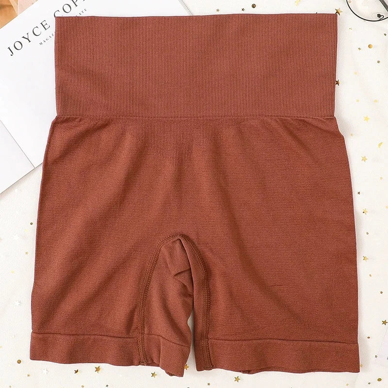 Women Seamless Shapewear High Waist Safety Short Pants Sports Shorts Push-Up Hip Panties Female Underwear Seamless Underpants