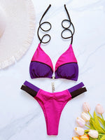 2026 New Sexy Micro Bikini Set Swimsuit Thong Female Bathing Brazilian Women Swimwear Biquini Suit Sexy Up Bikinis