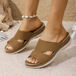 Sandals Shoes Women Summer Beach Women's Sandals Open Toe Women Shoe Non-Slip Walking Shoes Slides Footwear Female Slipper