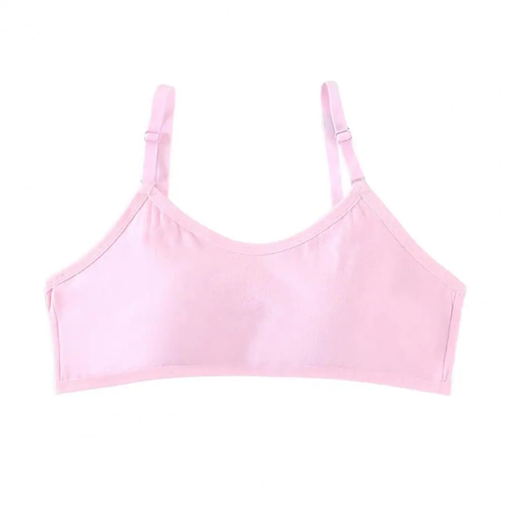 No Underwire Comfort Everyday Bra Women's Wirefree Padded Bra Seamless Full Coverage Cotton Bralette with Adjustable Strap