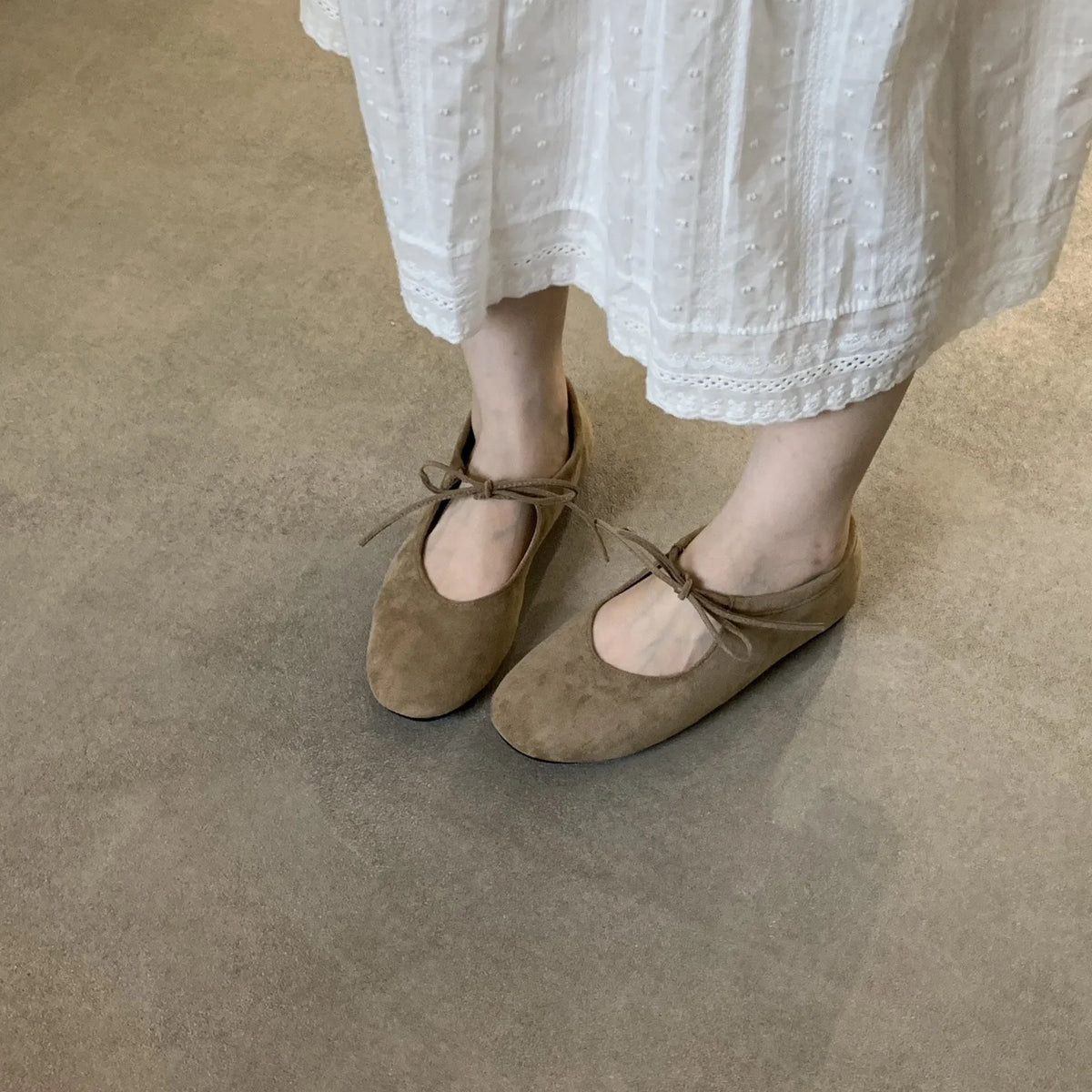 Fashion Butterfly-Knot Women Flats With Shoes Casual Female Soft Footwear Round Toe Ladies Flats Slip On Shoes 2026