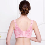 Plus Size 40-52 Sexy Seamless Bras For Fat mm oversize cup 120EFG cup bra with adjustable back underwear push up sexy lace bra