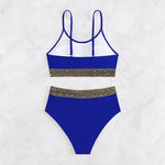 Sexy High Waist Bikini Black 2026 Women Swimsuit Two Pieces Swimwear Female Bikinis Set Purple Bathing Suits Brazilian Biquini