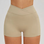 High Waist Yoga Shorts Naked Feeling Fitness Tights Women Sport Biker Shorts Tummy Control Short Legging Female Slim Yoga Shorts