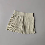 Women's Fitness Pants Skirt Accordion Pleated Design Anti-Light Leak Fake Two-Piece Set 2025 New Style