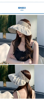 Summer empty top sun hat outdoor sports sun protection hat casual sun hat