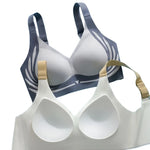 2Pcs/Set Non-wire Push-Up Bras Women's Anti-sagging Lift-up Bra Side Support Adjustable Straps No Show Plus Size Underwear M-4XL