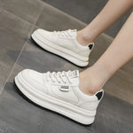 New Casual Flat Shoes Summer Running Shoes Women's Vulcanized Shoes Flat Lightweight Lace-up Fashion Lace-up Vulcanized