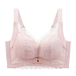 Spring And Summer New Five-breasted Thin Hole Cup Breathable Bra Without Underwire, Breast-proof Sagging Underwear Looks Thin Bh
