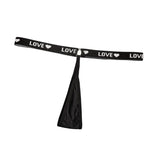 1pcs Letter Low Waist Fashion Sexy Women Thongs Sexy Lingerie Breathable Lady G-string Underwear T-back Black Female Panties