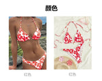 Micro Bikini 2026 Push Up Women Swimsuits Sexy Swimwear Brazilian Bikini Set Biquini Print Swimsuit Summer Brown Beachwear