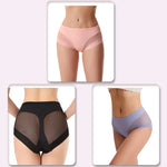 Seamless Panties Women High Rise Panty Tummy Control Briefs Butt Lifter Shapewear Sexy Lingerie Ice Silk Underwear S-3XL
