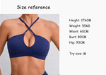 Hearuisavy Summer Gym Top Women Training Yoga Clothes Stretch Sports Underwear Fitness Workout Cross Yoga Bra Sexy Sports Bra
