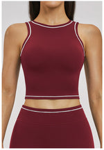High Strength Sports Bra Anti-Sweat Fitness Top Women Yoga Bra Shockproof Crop Top Push Up Summer Sport Bra Gym Vest Workout Top