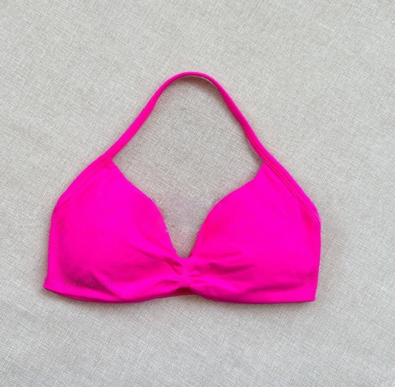 Women Seamless Impact Strappy Bra Removable Pads High Elastic Quick Dry Breathable Halter Neck Sports Top Yoga