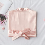 Bride with Team Bride Bathrobe Bride To Be Bridal Shower Bachelorette Party Wedding Decoration Mariage Hen Party Bridesmaid Gift