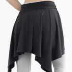 Women Tennis Self-Tie Sports Skirts Athletic Yoga Skirt Long Strap Hip Covering Fitness Wrap Cover Up Anti Glare Ballet Skirt