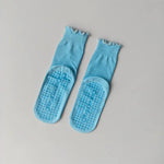 Women's Mid-Tube Cotton Yoga Sports Socks Summer Non-Slip Solid Color Breathable Anti-Fungus Fitness Edge Pure Cotton Socks