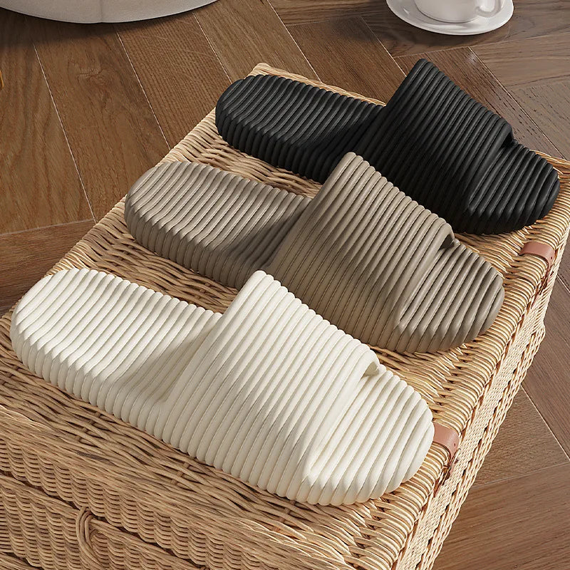 EVA Travel Folding Slippers Women New Portable Couple Indoor Home Bathroom Shower Anti Slip Men Comfortable Simple Slippers